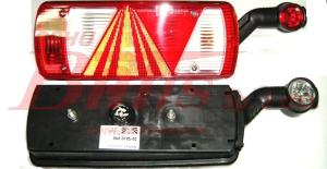 LAMPA aspock / lewa TYLNA LEWA ECOPOINT II Z TRÓJKĄTEM I LAMPĄ OBRYSOWĄ NA WYSIĘGNIKU    / druga strona 147999 /