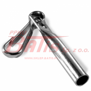 KOŃCÓWKA LINKI CELNEJ FI-6 Z HAKIEM OCYNKOWANA