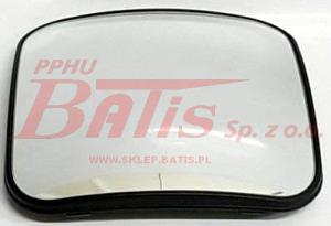 WKŁAD tangde LUSTERKA DALEKOSIĘŻNEGO PODGRZEWANY 24V R300 200*200*15 MERCEDES /MB-SKL / ACTROS /96->/ECONIC od 03.98ATEGO 98-09.2004/AXOR od 09.01-09.2004 tangde