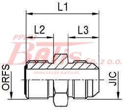 ZŁĄCZKA M22x1,5 ZEW. M22x1,5 ZEW stożek