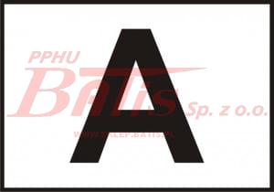 TABLICA kraj WYRÓŻNIAJĄCA 'A'  / wkładka / wymiar 300*400 /