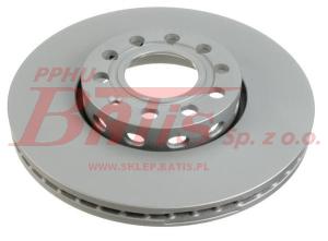 TARCZA HAMULCA PRZÓD AUDI, SEAT, VW bosch