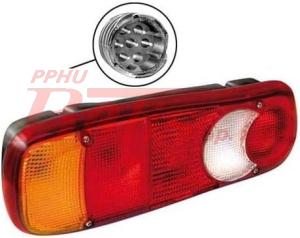 LAMPA vignal / lewa TYLNA 3 2 SEGMENTOWA / DAF LF; RVI / kierunkowskaz, światło cofania, światło stopu, światło pozycyjne, podświetlenie tablicy, odblask, VibrActiv / gniazdo smp z tyłu lampy / druga strona: 127225 / opakowanie 8szt. /