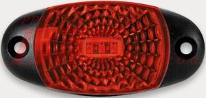 LAMPA fristom OBRYSOWA CZERWONA LED