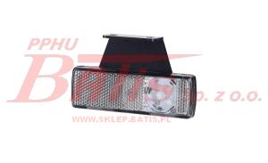 LAMPA horpol OBRYSOWA BIAŁA  PODWIESZANA Z ODBLASKIEM DIODOWA PRAWA 12/24V