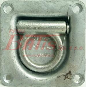 UCHWYT suer MOCOWANIA ŁADUNKU / WPUSZCZANY W PODŁOGĘ / ROZSTAW OTWORÓW 85*85