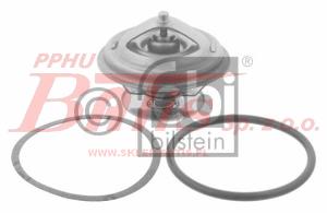 TERMOSTAT febi 83'C z oringiem i uszczelką bez odpowietrzenia MB OM366 / MAN EL/EM/F2000/F90/G90/L2000/LION S/M2000L/M200M/M90/NG/NL/NM/NU/R/SD/SG/SL/SM/SU/TGA/ MOT.D0824/0826/0834/0836/2066/2565/2566/2676/2840/2842/2865/2866 febi