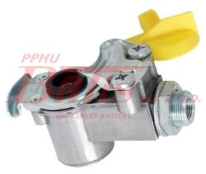 ZŁĄCZE wabco TWARDE EURO ŻÓŁTE M16*1,5  / z filtrem /