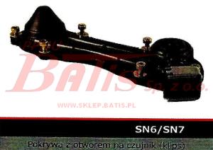 POKRYWA ZACISKU HAMULCOWEGO KNORR SERII SB6000/SB7000/SN6000/SN7000 Z POTENCJOMETREM uniwersalna (śrubki klips) trzy przewody. btp