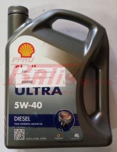 OLEJ shell / 4 litry 5W40 HELIX ULTRA DIESEL / opakowanie 4 litry / sprzedajemy na litry /