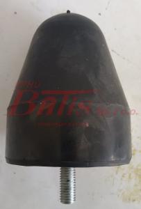 ODBOJNIK GUMOWY NACZEPY/PRZYCZEPY HL MAŁY 1 ŚRUBĄ L-całkowita (razem ze śrubą) 135 mm (GRUSZKA)