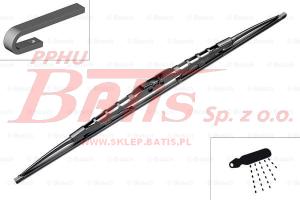PIÓRO bosch WYCIERACZKI 700MM      /  z dyszą  spryskiwacza / hak 14 mm /