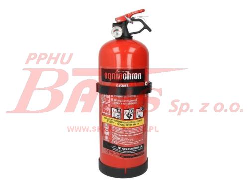 Gaśnica samochodowa (proszkowa, z manometrem) GP2X ABC 2kg.jpg