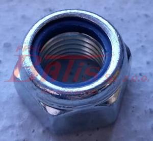 NAKRĘTKA M16*2  DIN 985 / samokontrująca / ocynk. galw. biały /