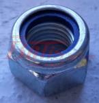 NAKRĘTKA M24*3  DIN 985 / samokontrująca / ocynk. galw. biały /