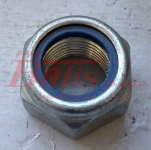 NAKRĘTKA M24*2  DIN 985 / samokontrująca / ocynk. galw. biały /