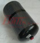 ZBIORNIK hobi POWIETRZA 20L FI-246/L-500 mm/ 12,5 BAR WLOTY 1 Z DOŁU I NA BOKACH   / obejma zbiornika powietrza  102140 /