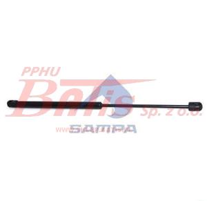 SPRĘŻYNA sampa GAZOWA KLAPY CZOŁOWEJ KABINY/ SCANIA 114/124/144//D-D/ L- 505MM/ 250N/