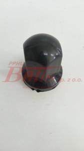 OSŁONA pls / czarna 32 wysoka NAKRĘTKI KOŁA  PLASTIKOWA NA KLUCZ 32  / kolor czarny / wysoka /