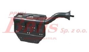 WSPORNIK zkp / lewy BŁOTNIKA TYLNEGO LEWEGO SCANIA R420 MEGA / śruby poziomo / mocowanie okrągłe / druga strona 1363572 /