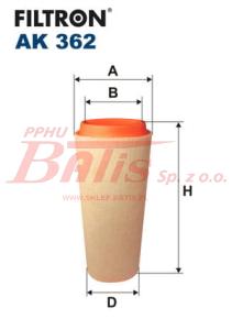 FILTR filtron POWIETRZA AK-362