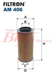 FILTR filtron POWIETRZA AM-406