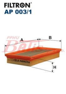 FILTR filtron POWIETRZA AP-003/1