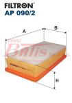 FILTR fityron POWIETRZA AP-090/2