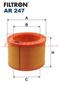 FILTR filtron POWIETRZA AR-247