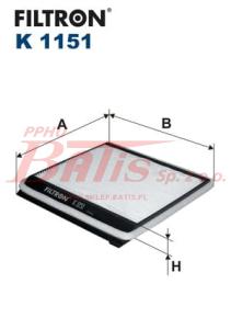 FILTR filtron KABINOWY K-1151