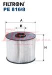 FILTR filtron PALIWA PE 816/8