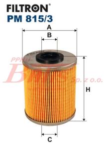FILTR filtron PALIWA PM-815/3