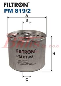 FILTR filtron PALIWA PM-819/2