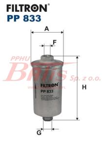 FILTR filtron PALIWA PP-833