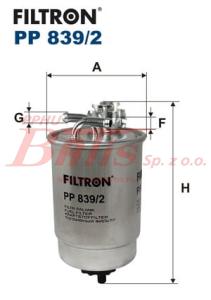 FILTR filtron PALIWA PP-839/2