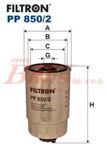 FILTR filtron PALIWA PP-850/2