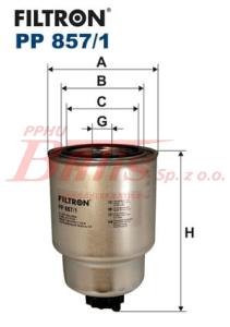 FILTR filtron PALIWA PP-857/1