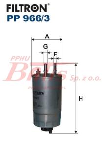 FILTR filtron PALIWA PP-966/3