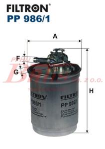 FILTR filtron PALIWA PP-986/1 SKODA