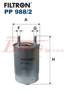 FILTR filtron PALIWA PP-988/2