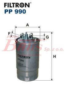 FILTR filtron PALIWA PP-990 OPEL CORSA D
