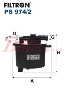 FILTR filtron PALIWA PS-974/2