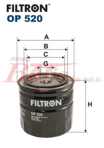 FILTR filtron OLEJU OP-520