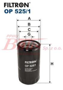 FILTR filtron OLEJU OP-525/1