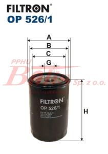 FILTR filtron OLEJU OP-526/1
