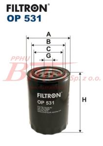 FILTR filtron OLEJU OP-531