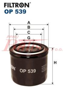 FILTR filtron OLEJU OP-539 A210020