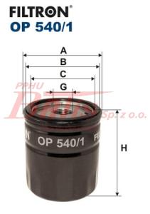 FILTR filtron OLEJU OP-540/1 A210008