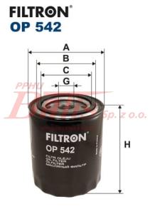 FILTR filtron OLEJU OP-542