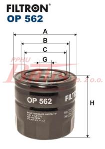 FILTR filtron OLEJU OP-562